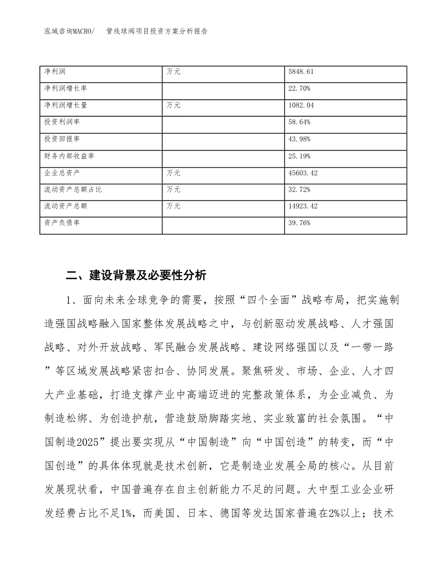 管线球阀项目投资方案分析报告.docx_第3页