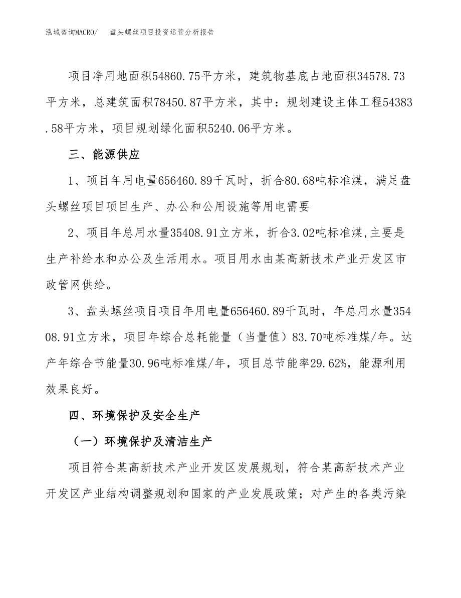 盘头螺丝项目投资运营分析报告参考模板.docx_第5页