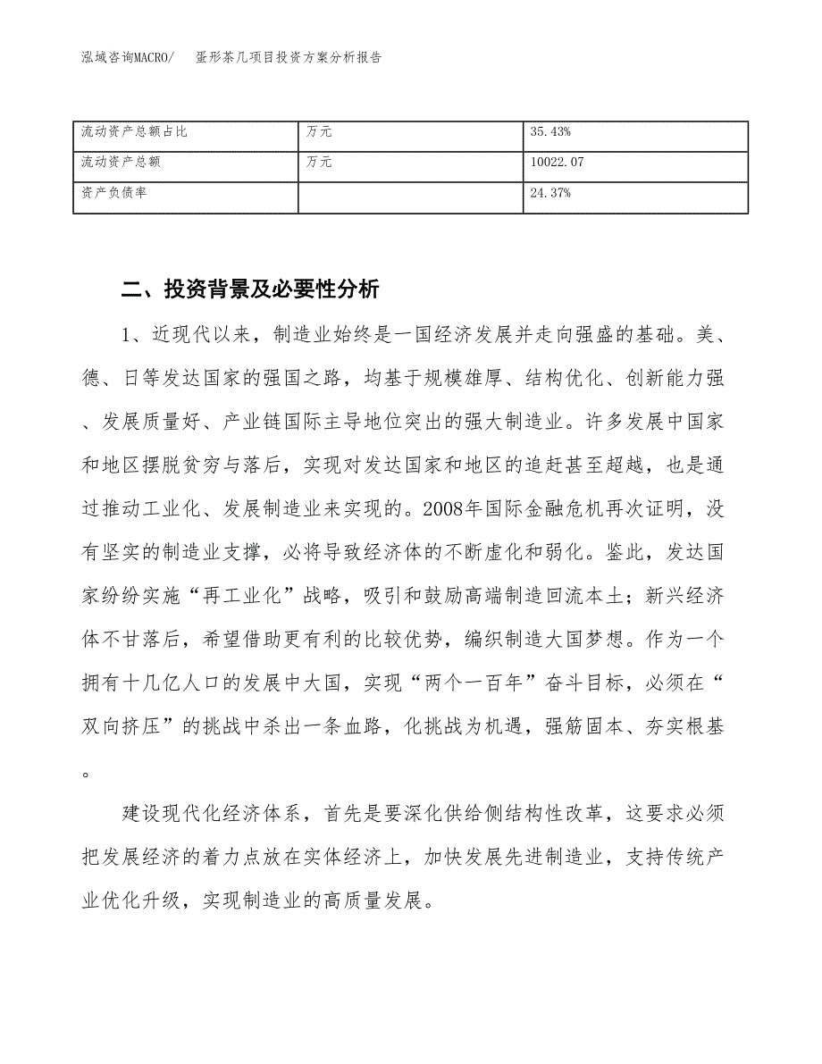 蛋形茶几项目投资方案分析报告.docx_第4页