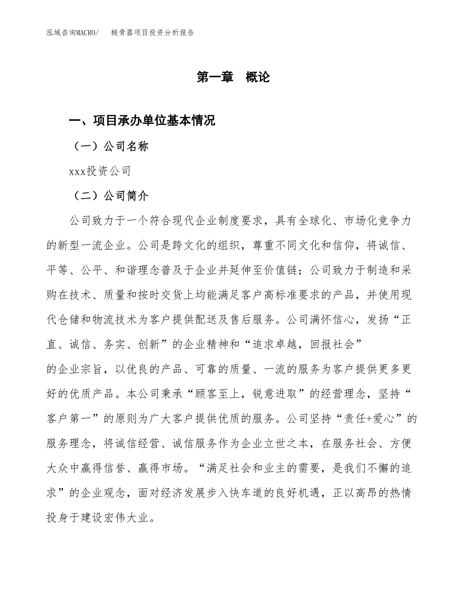 槌骨器项目投资分析报告（总投资20000万元）（85亩）_第2页