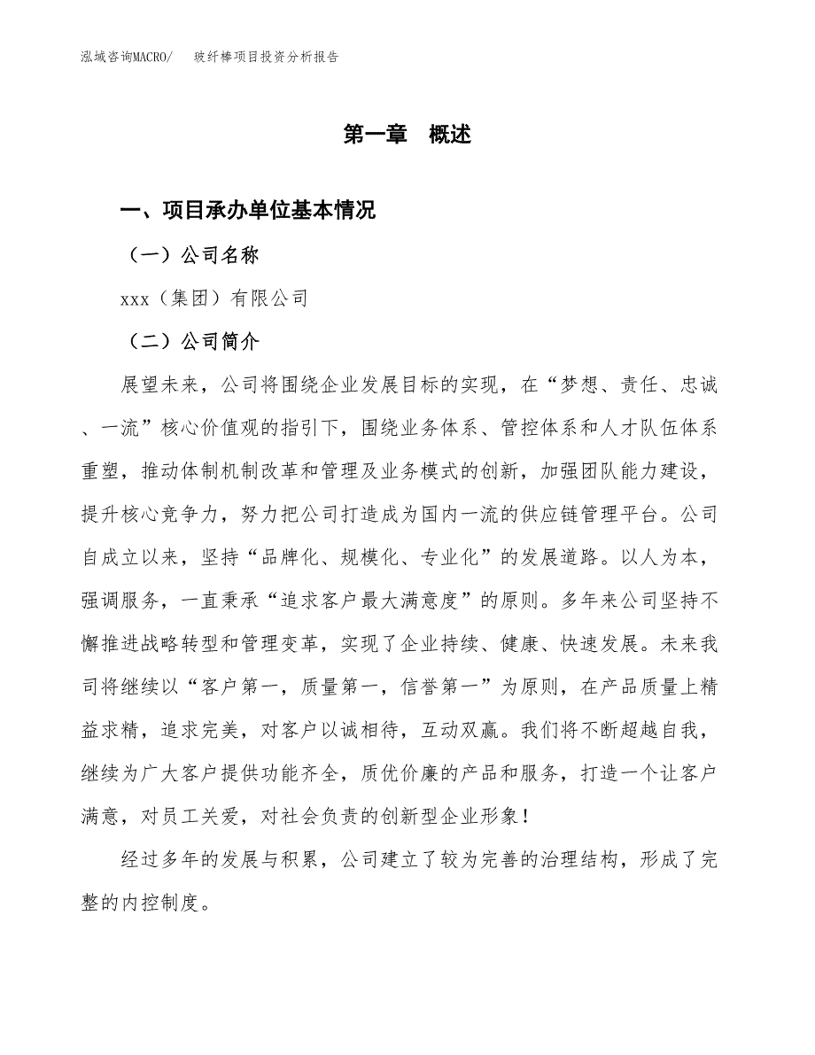 玻纤棒项目投资分析报告（总投资17000万元）（75亩）_第2页