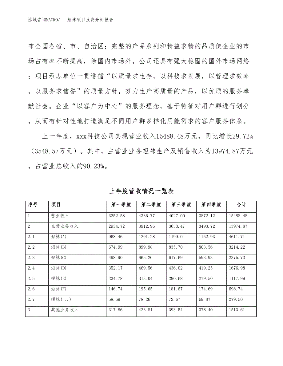 短袜项目投资分析报告（总投资10000万元）（40亩）_第3页