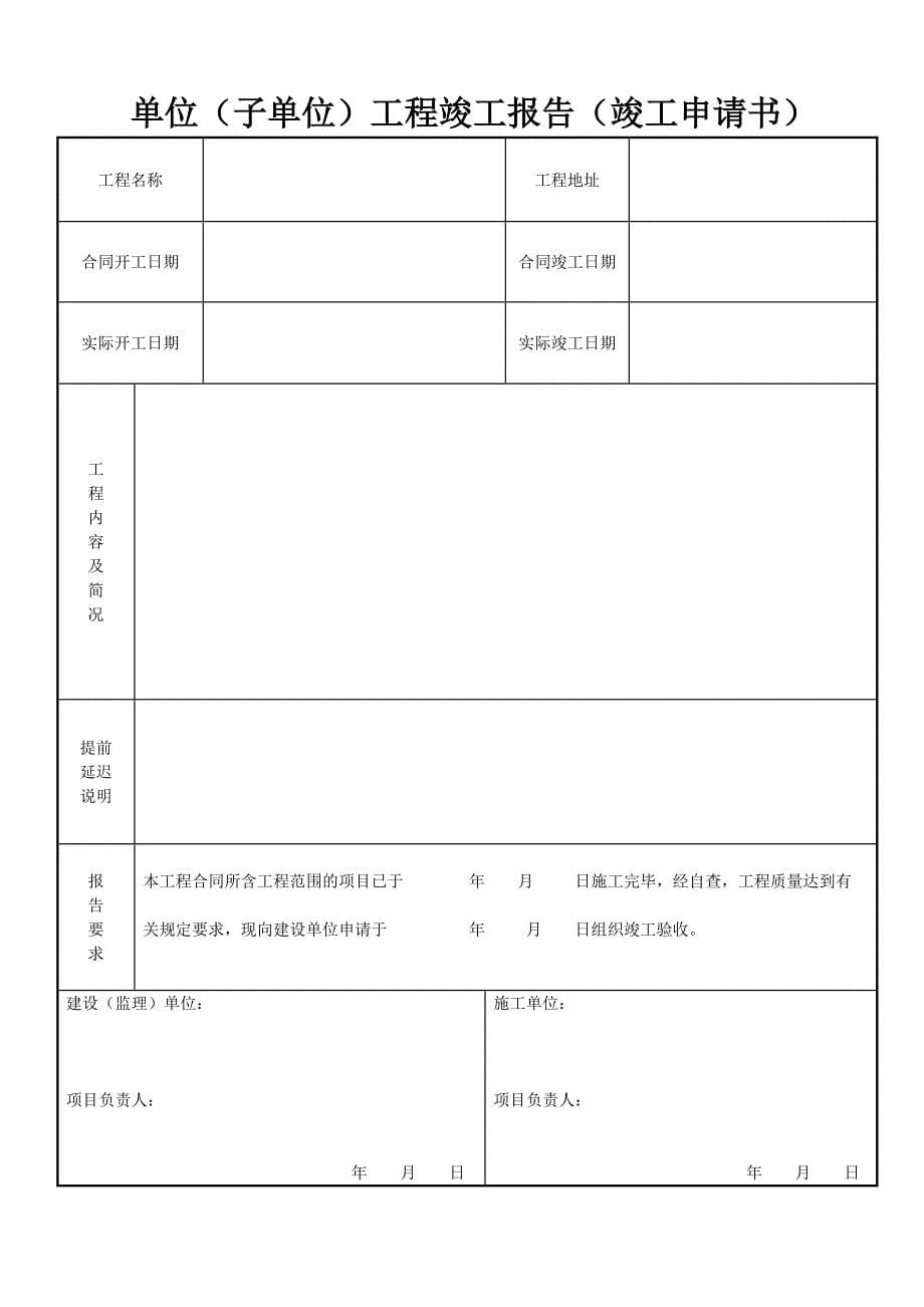 装饰装修工程验收资料表格综述_第5页