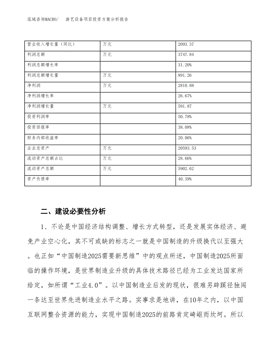 游艺设备项目投资方案分析报告.docx_第3页