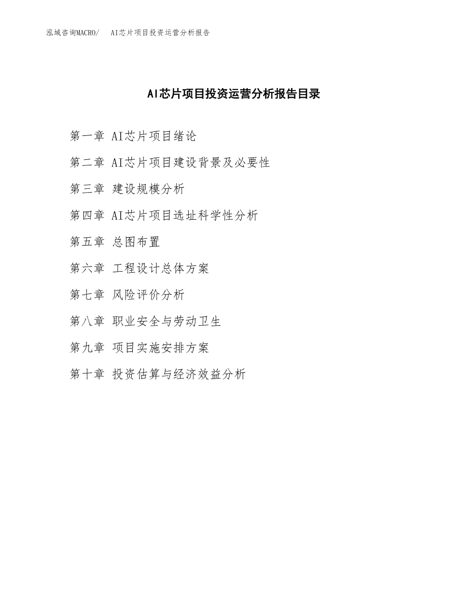 AI芯片项目投资运营分析报告参考模板.docx_第3页