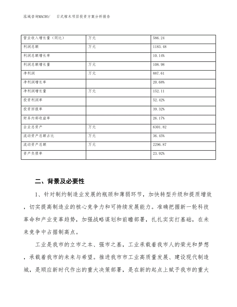 日式棺木项目投资方案分析报告.docx_第3页
