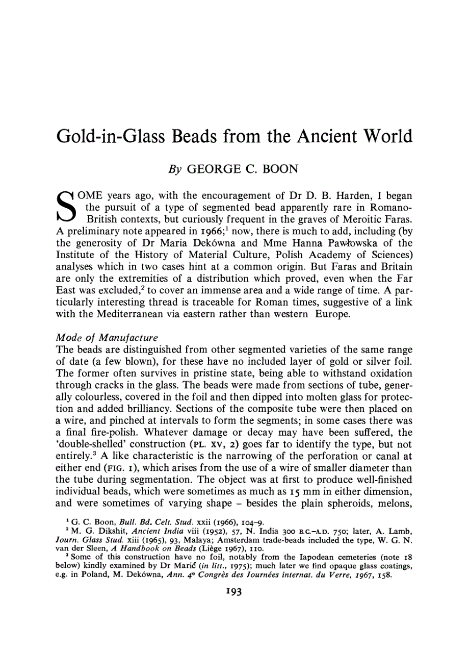 古代世界的嵌金玻璃珠_第2页