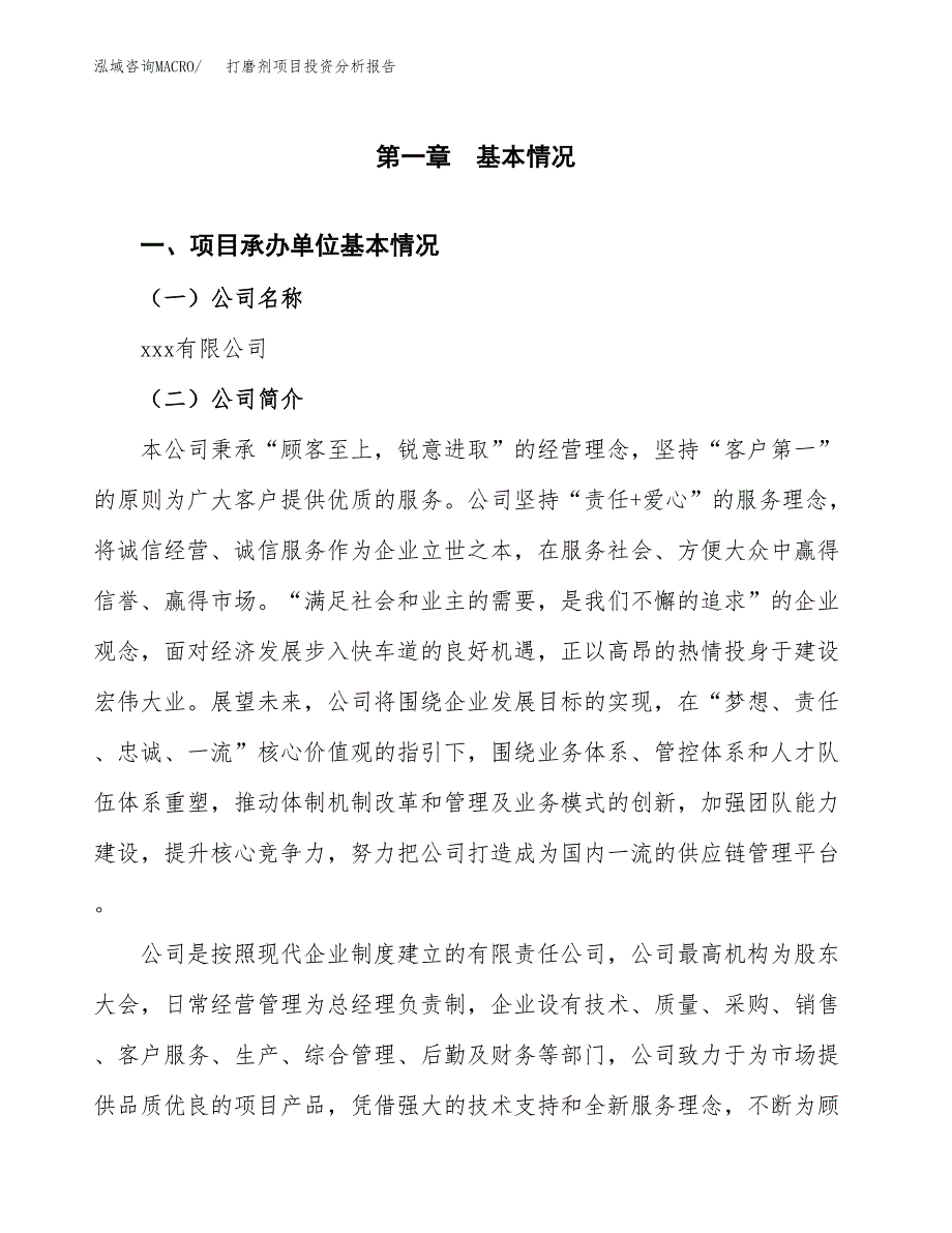 打磨剂项目投资分析报告（总投资7000万元）（25亩）_第2页