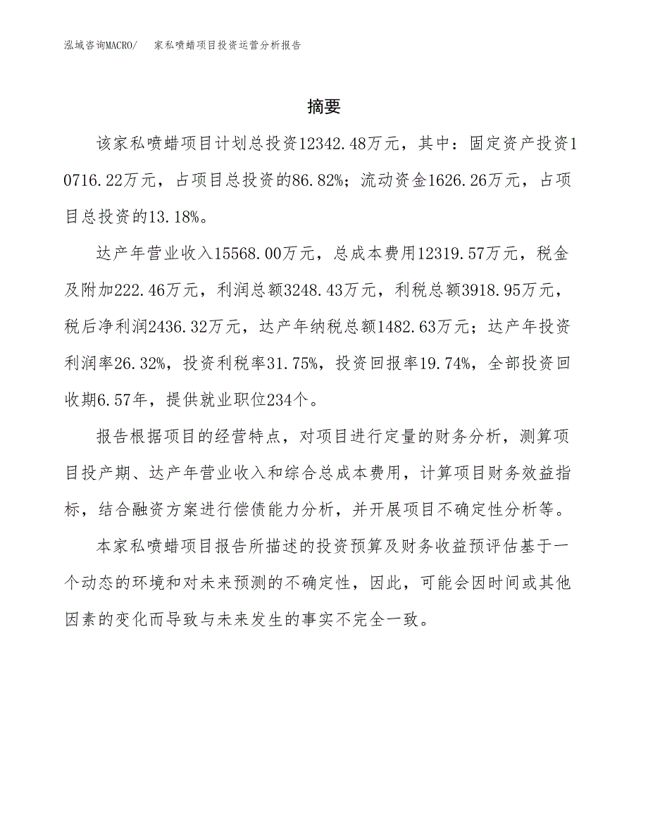 家私喷蜡项目投资运营分析报告参考模板.docx_第2页