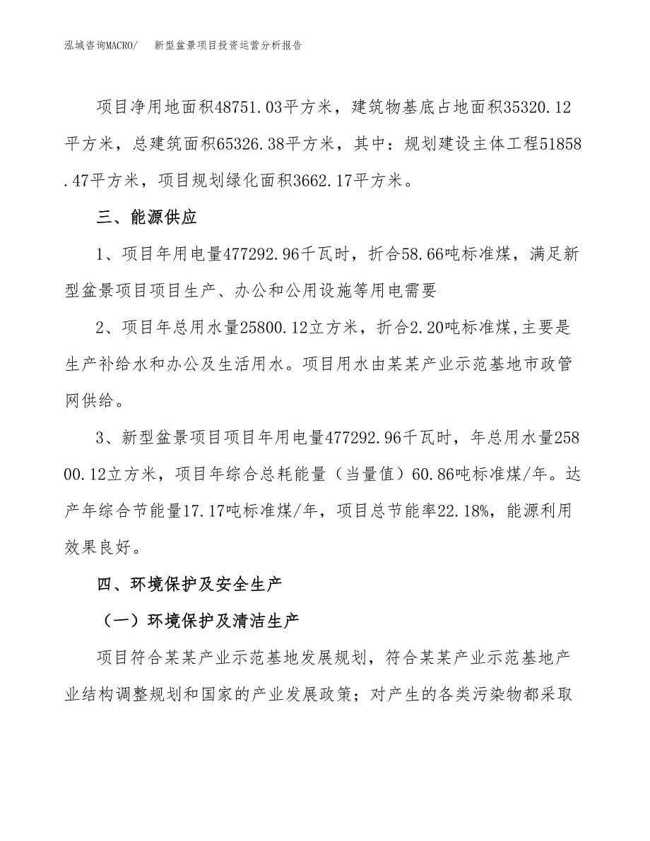 新型盆景项目投资运营分析报告参考模板.docx_第5页