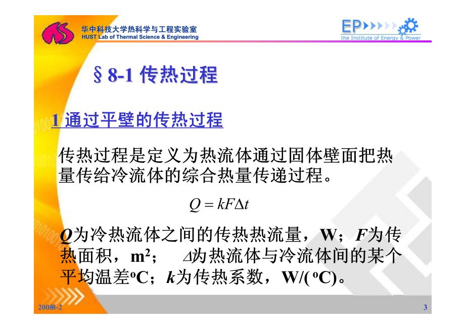 华中科大工程传热学8传热过程和换热器_第3页