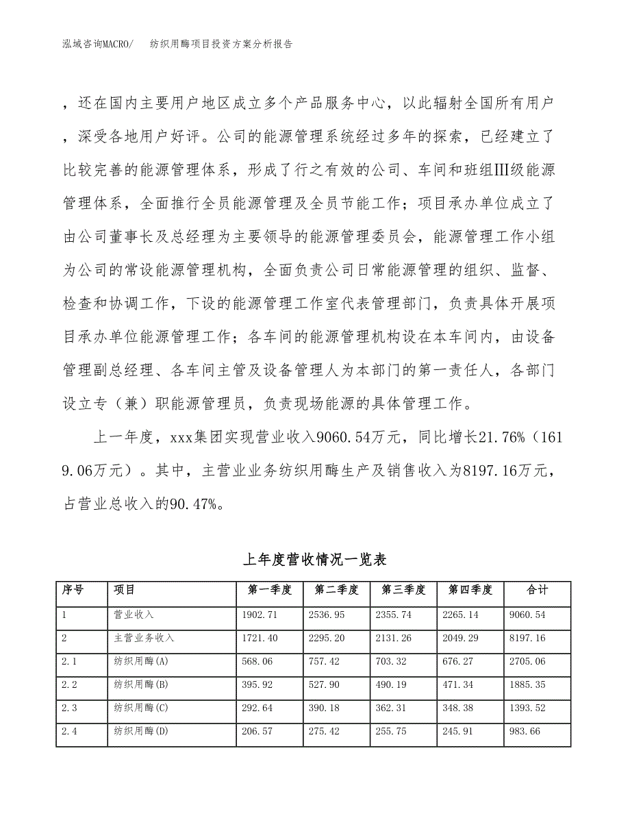 纺织用酶项目投资方案分析报告.docx_第2页