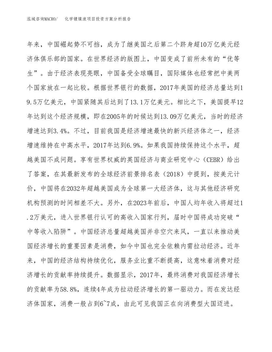 化学镀镍液项目投资方案分析报告.docx_第5页