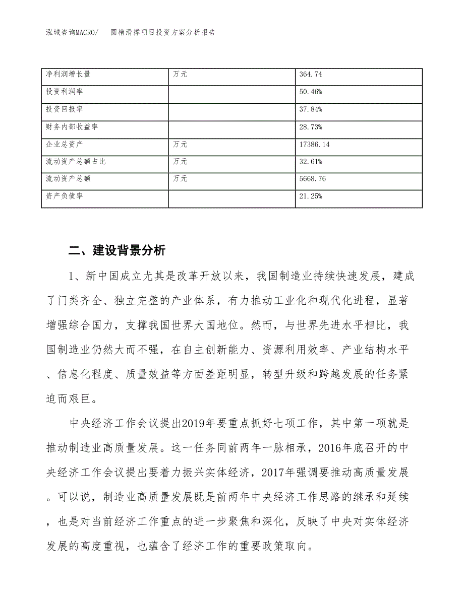 圆槽滑撑项目投资方案分析报告.docx_第3页