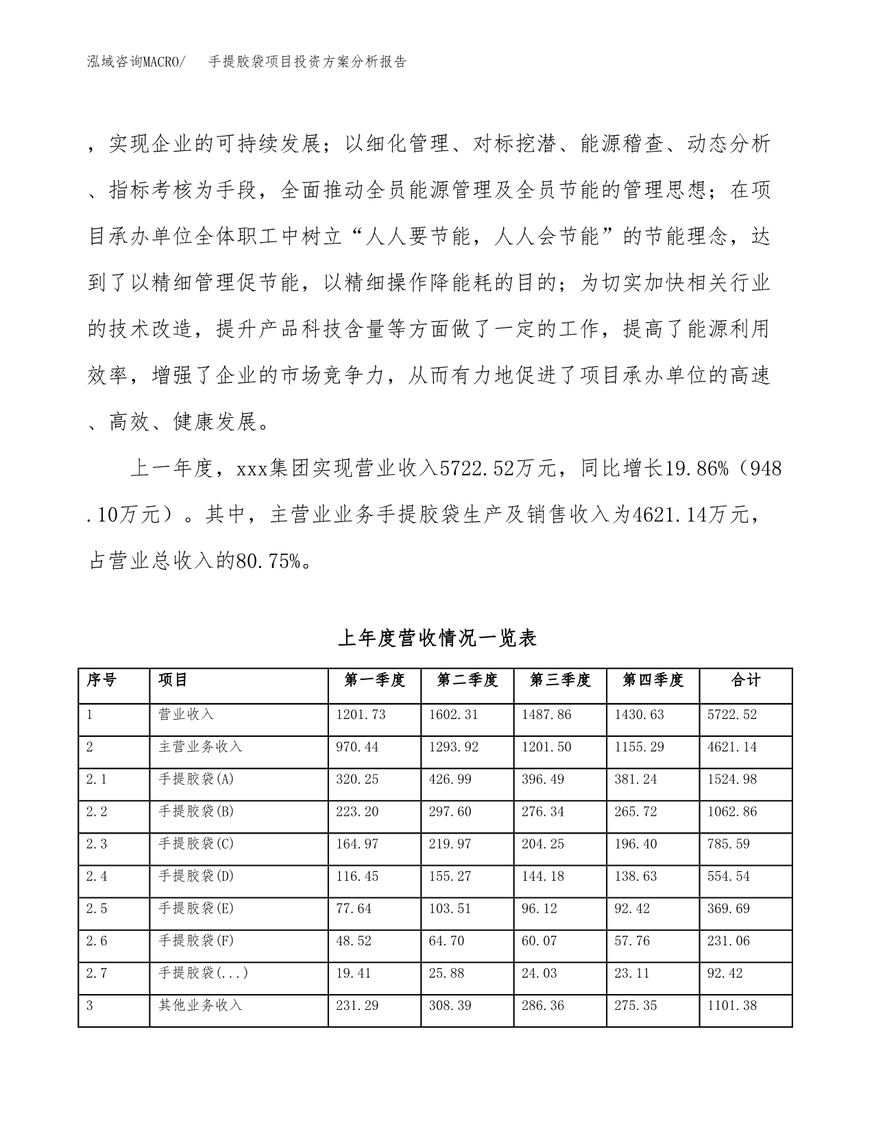 手提胶袋项目投资方案分析报告.docx_第3页