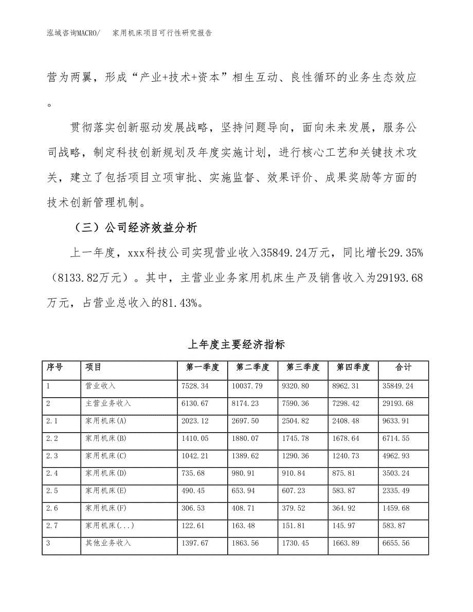 家用机床项目可行性研究报告汇报设计.docx_第5页