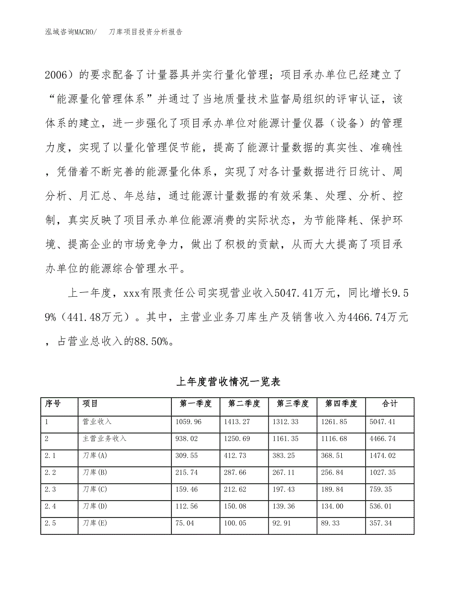 刀库项目投资分析报告（总投资9000万元）（45亩）_第3页