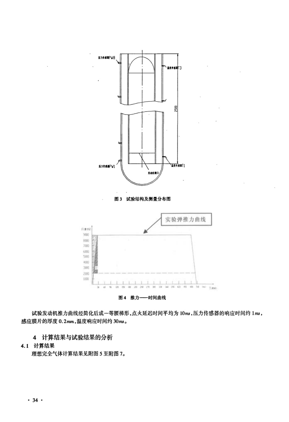 某发射装置燃气流气体不同模型二维数值计算比较_第3页