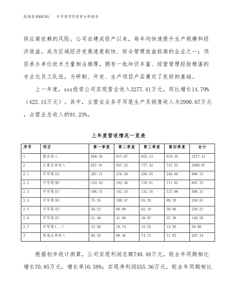 手写笔项目投资分析报告（总投资5000万元）（25亩）_第3页