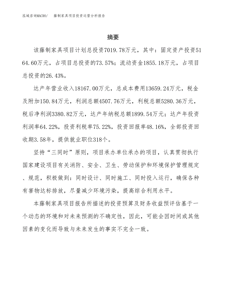 藤制家具项目投资运营分析报告参考模板.docx_第2页