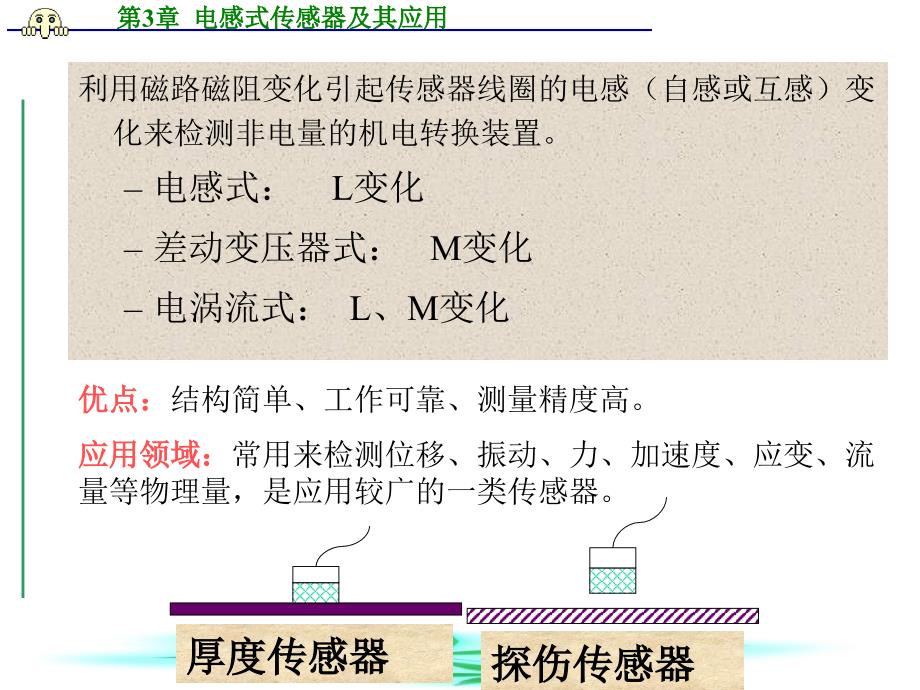 传感器ch3 电感式传感器及其应用._第1页