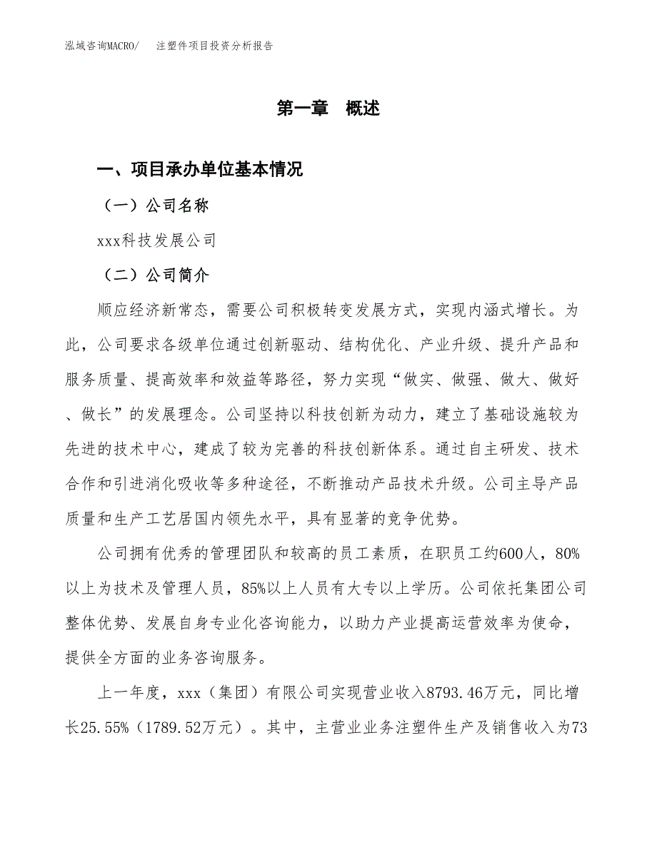 注塑件项目投资分析报告（总投资5000万元）（22亩）_第2页