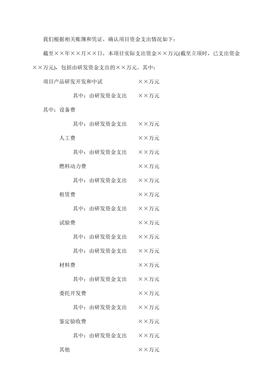 试论项目审计报告(doc 9页)_第3页