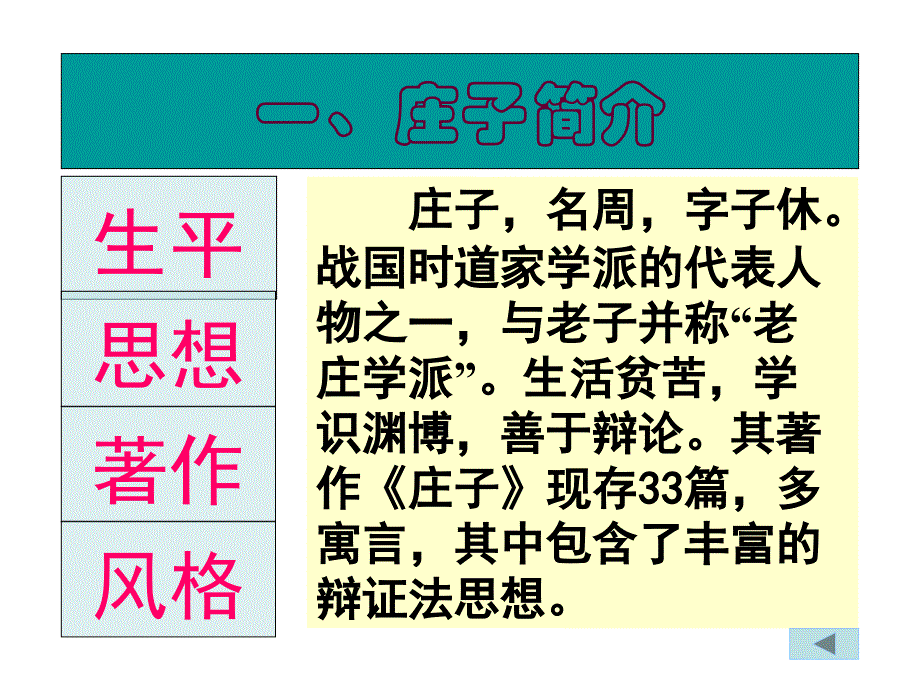 2017山东省夏津第一中学高考语文复习课件庖丁解牛_第2页