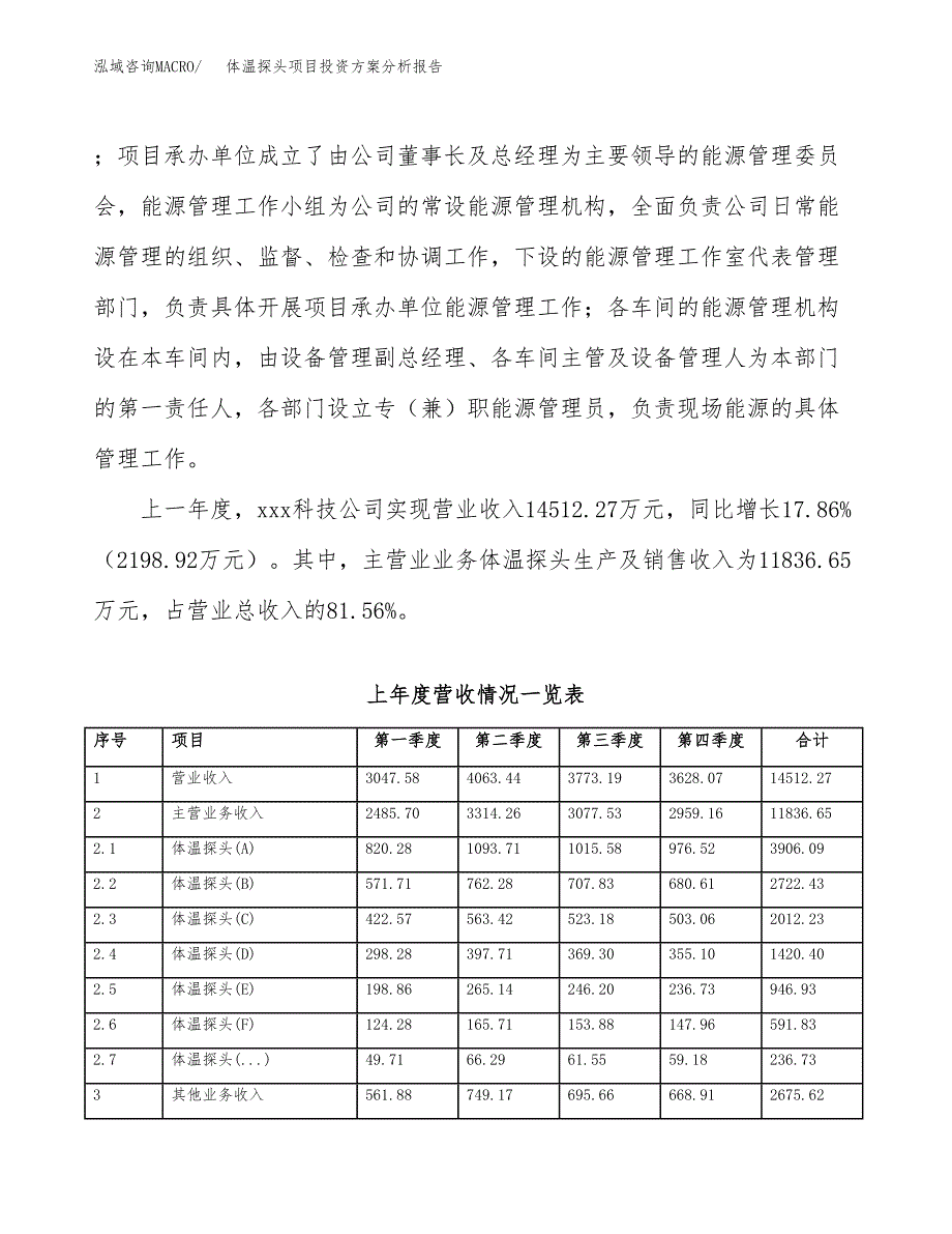 体温探头项目投资方案分析报告.docx_第2页