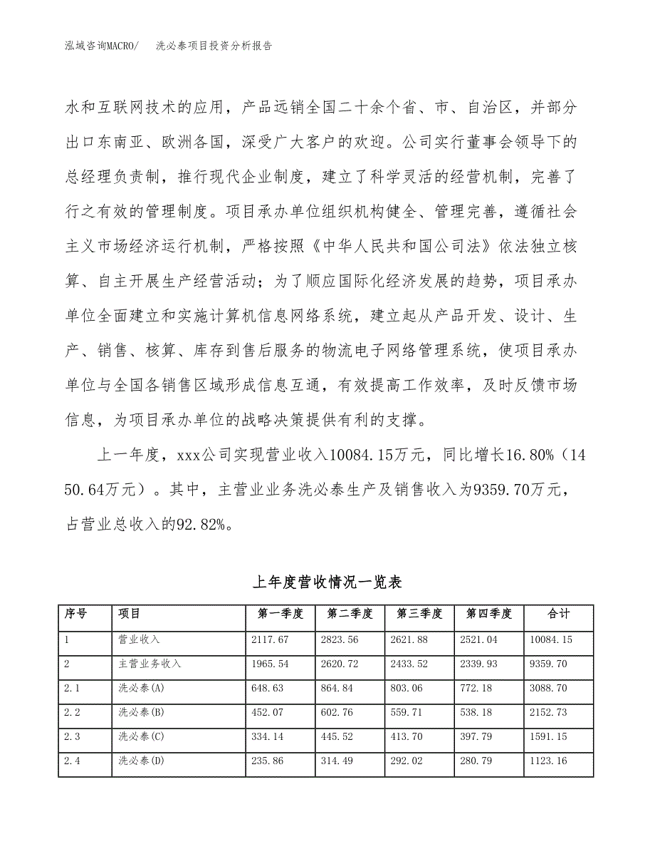 洗必泰项目投资分析报告（总投资5000万元）（20亩）_第3页