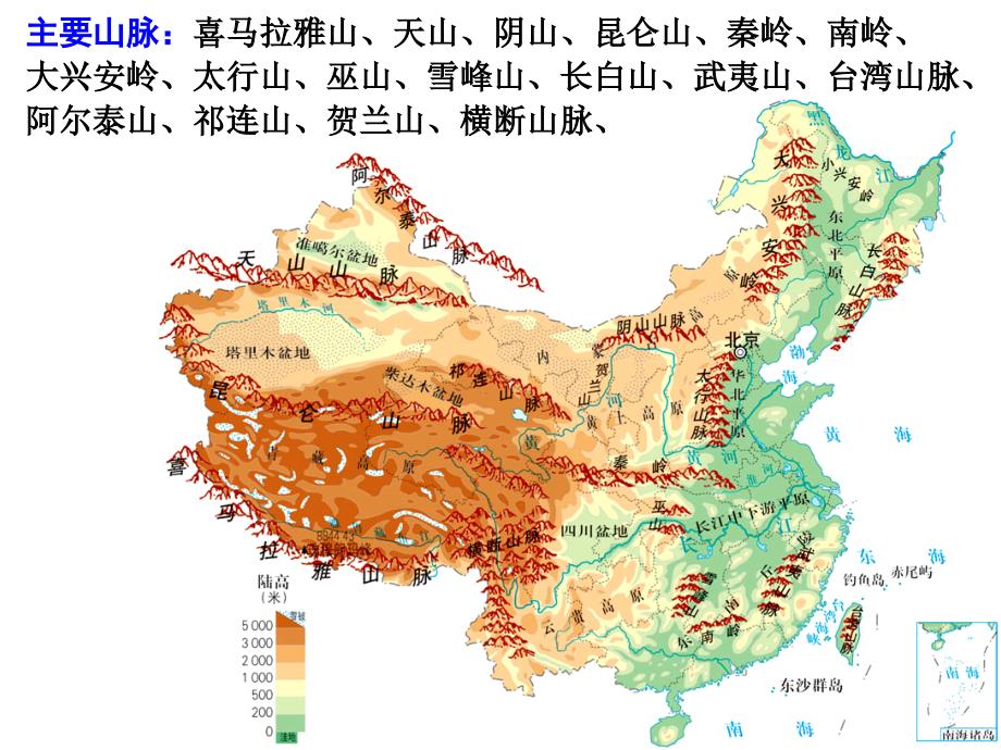 2017年浙江中考第一轮社会考点5_中国地形气候与河流_第3页