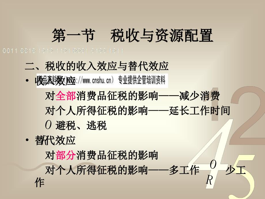 税收职能及其经济效应论述(ppt 31页)_第3页