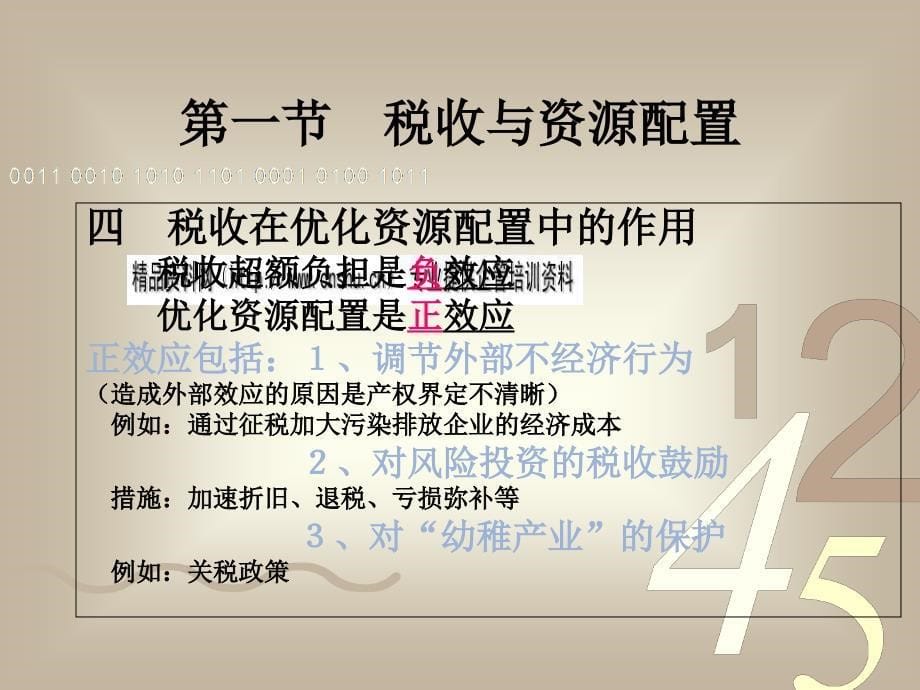 税收职能及其经济效应论述(ppt 31页)_第5页