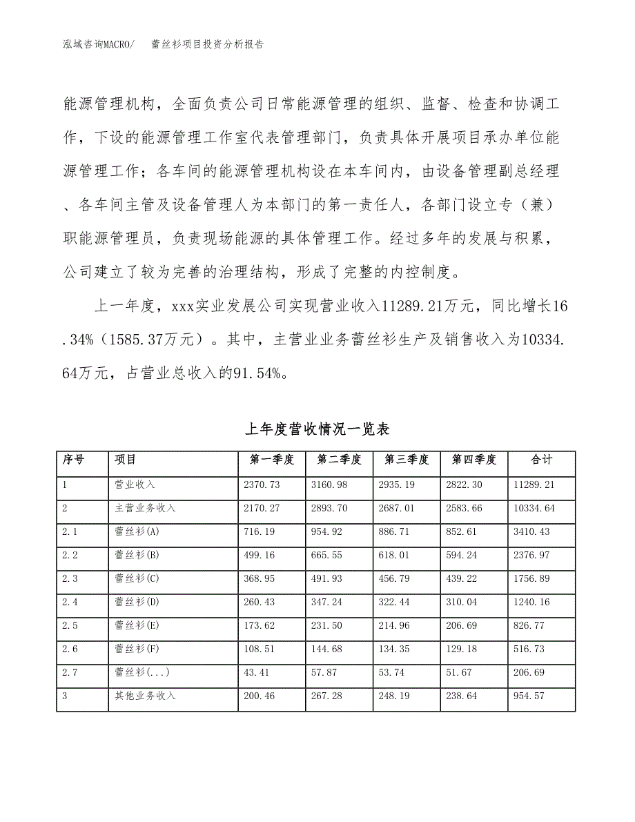 蕾丝衫项目投资分析报告（总投资14000万元）（64亩）_第3页