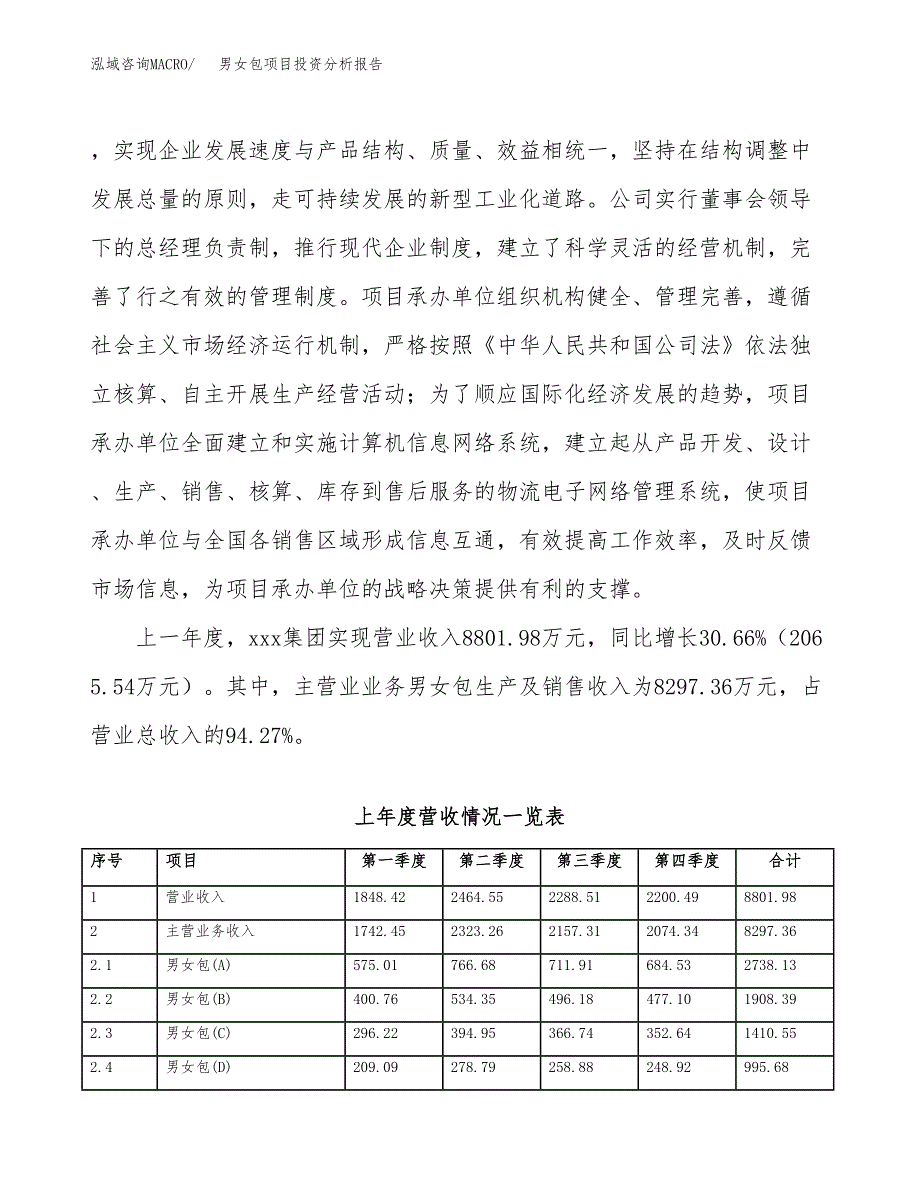 男女包项目投资分析报告（总投资5000万元）（23亩）_第3页