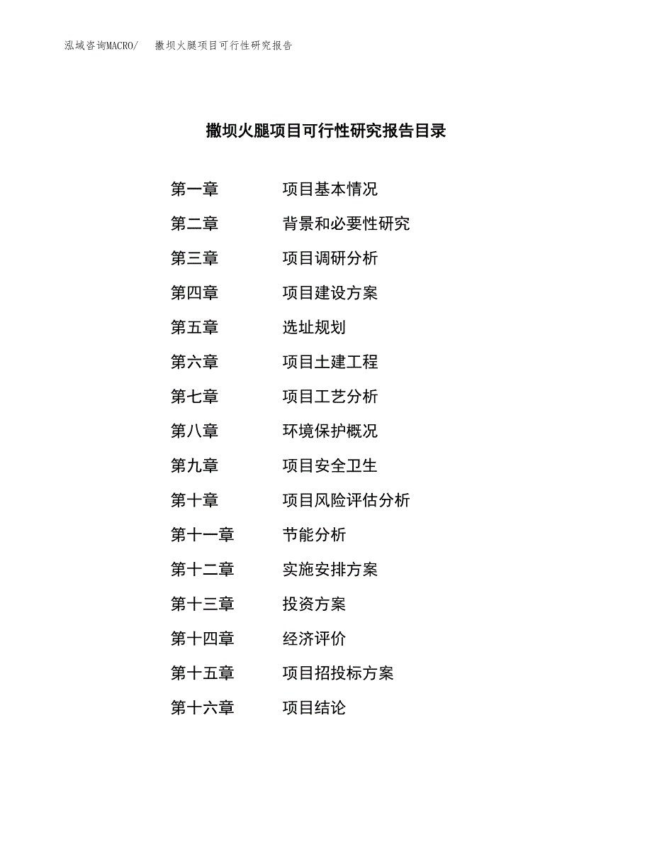 撒坝火腿项目可行性研究报告汇报设计.docx_第3页