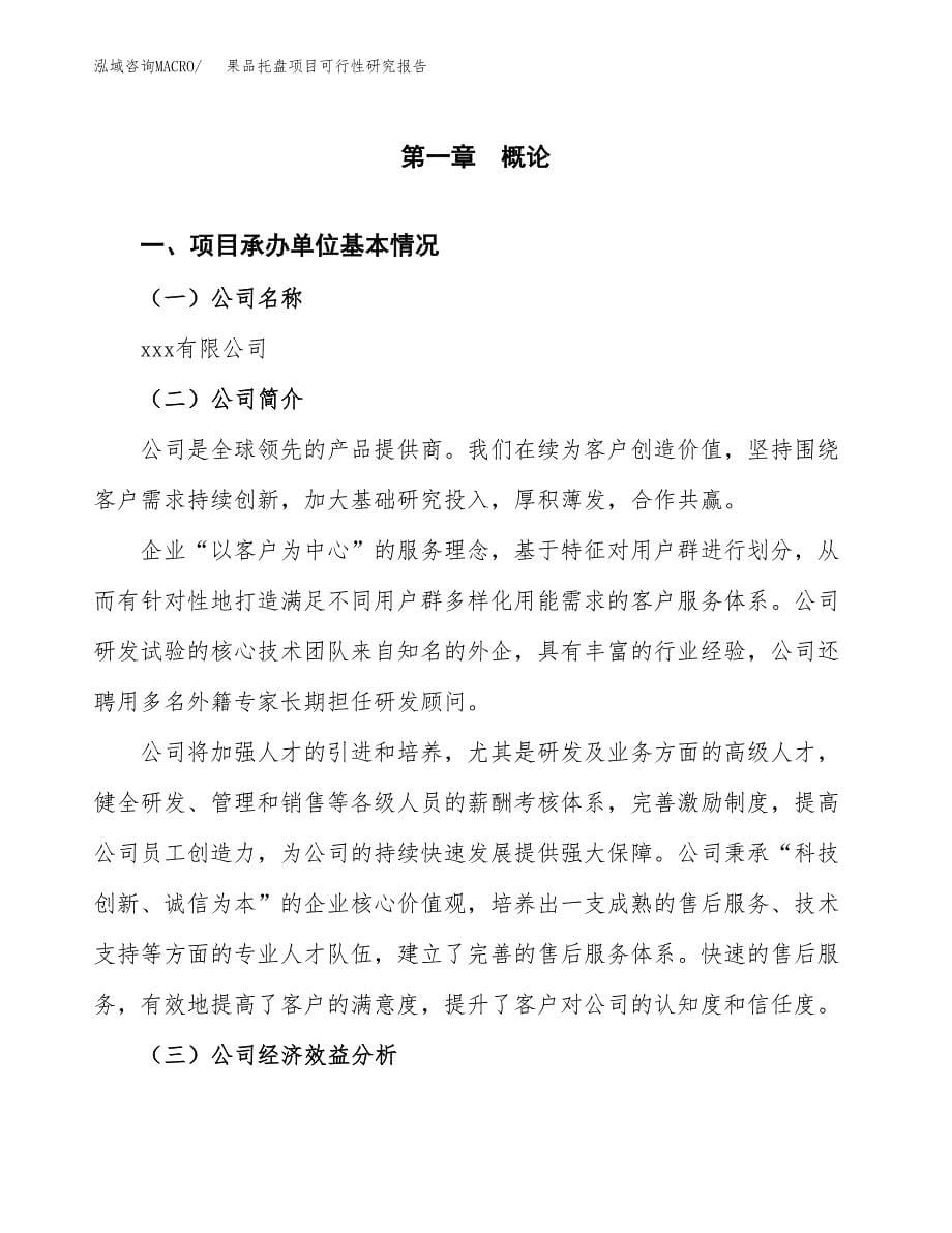 果品托盘项目可行性研究报告汇报设计.docx_第5页