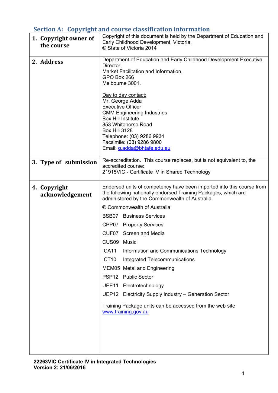 vic certificate iv in integrated technologies_第4页