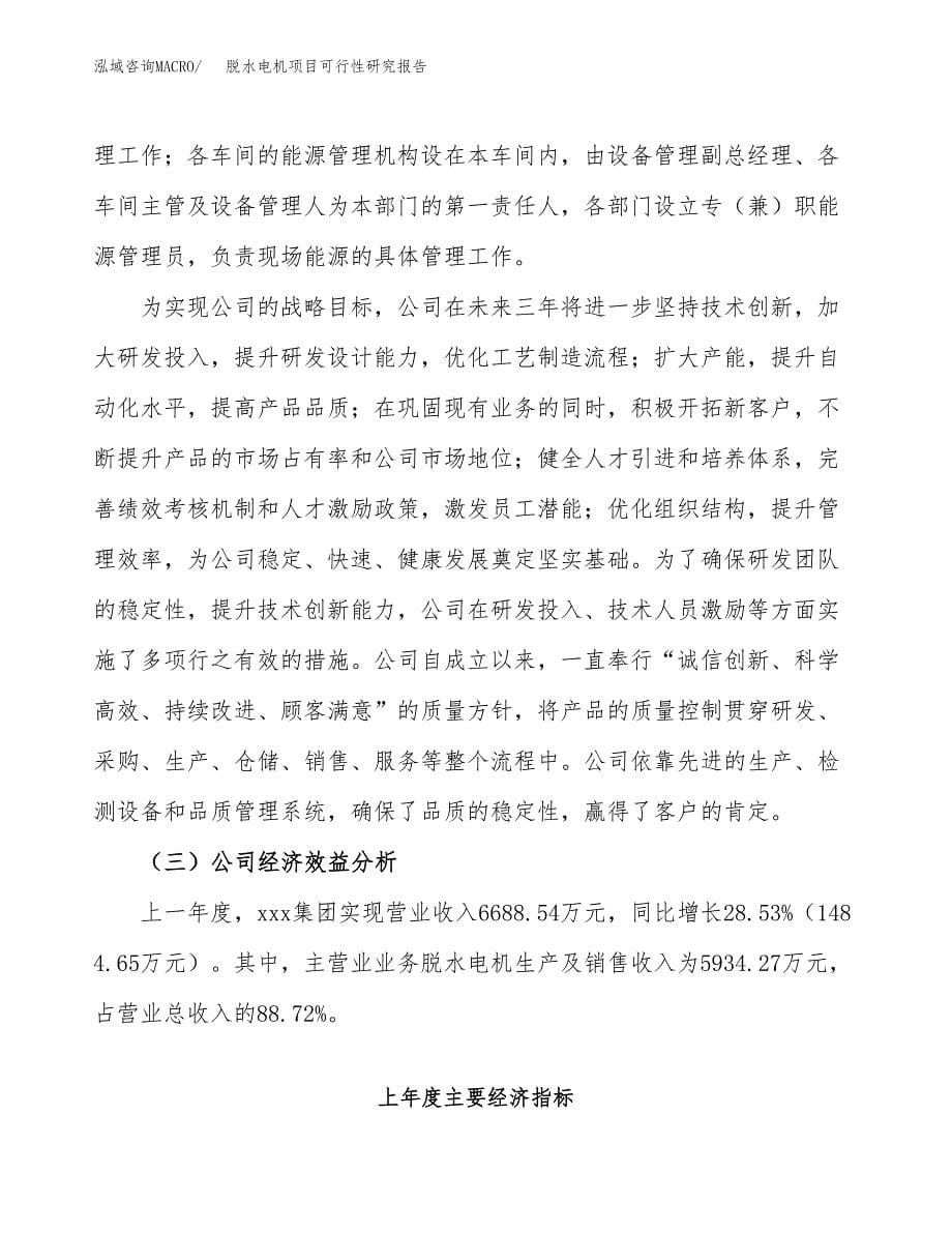 脱水电机项目可行性研究报告汇报设计.docx_第5页