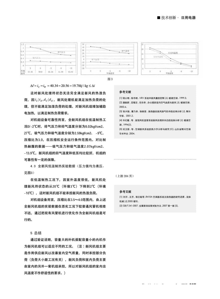 风管机用作全新风工况的可行性分析及实验研究.pdf_第3页