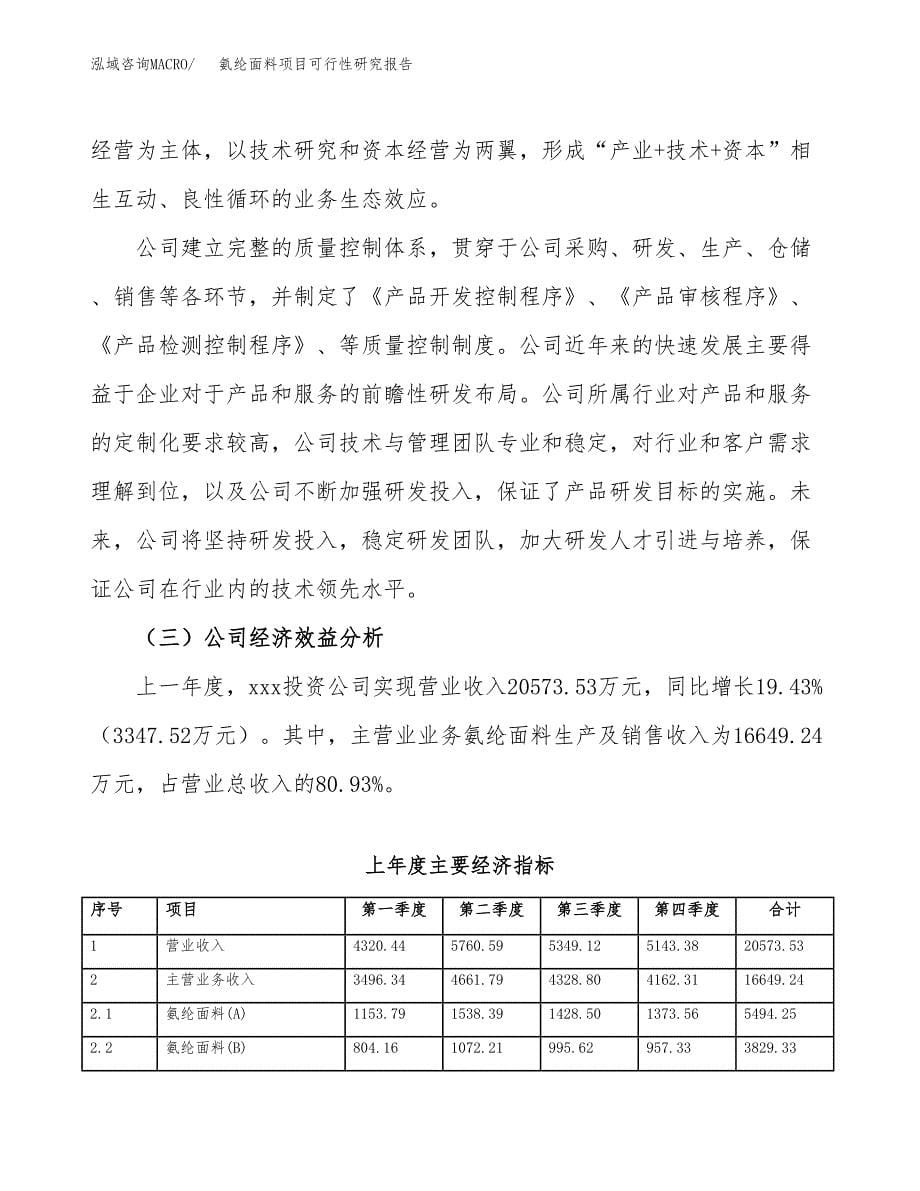 氨纶面料项目可行性研究报告汇报设计.docx_第5页