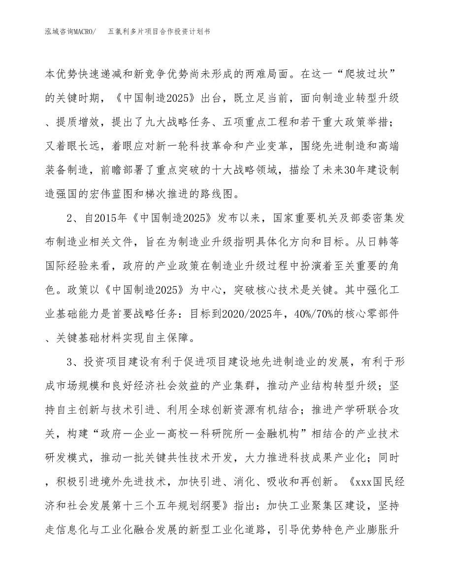 五氯利多片项目合作投资计划书.docx_第5页