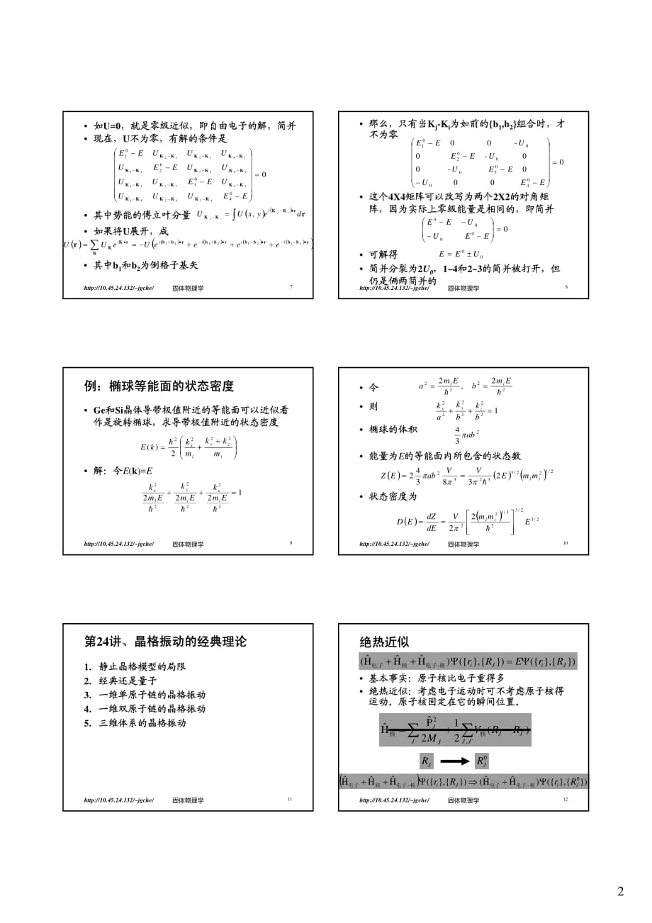 固体物理课件-复旦大学lec24_第2页