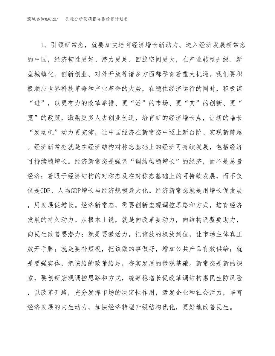 孔径分析仪项目合作投资计划书.docx_第5页