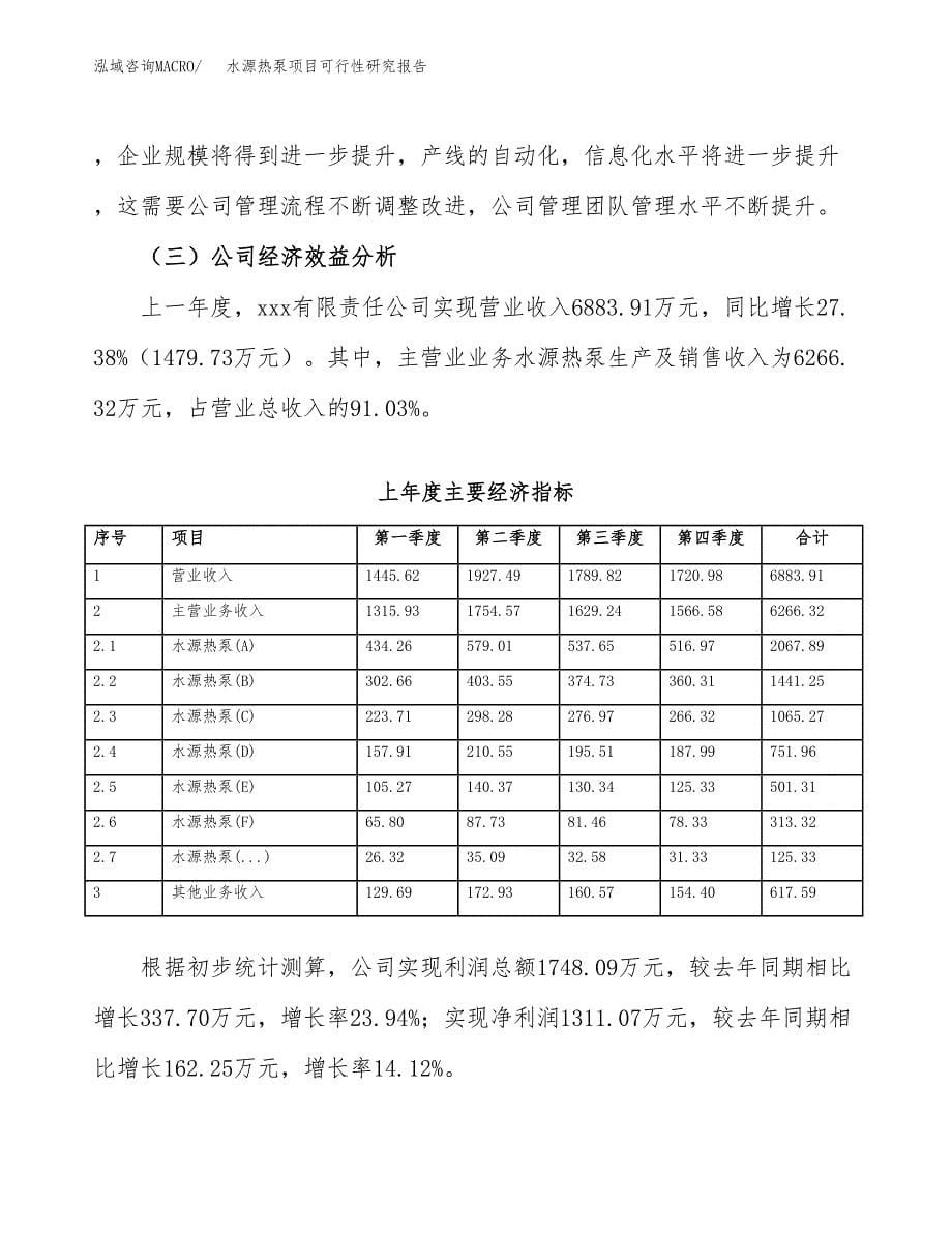 水源热泵项目可行性研究报告汇报设计.docx_第5页