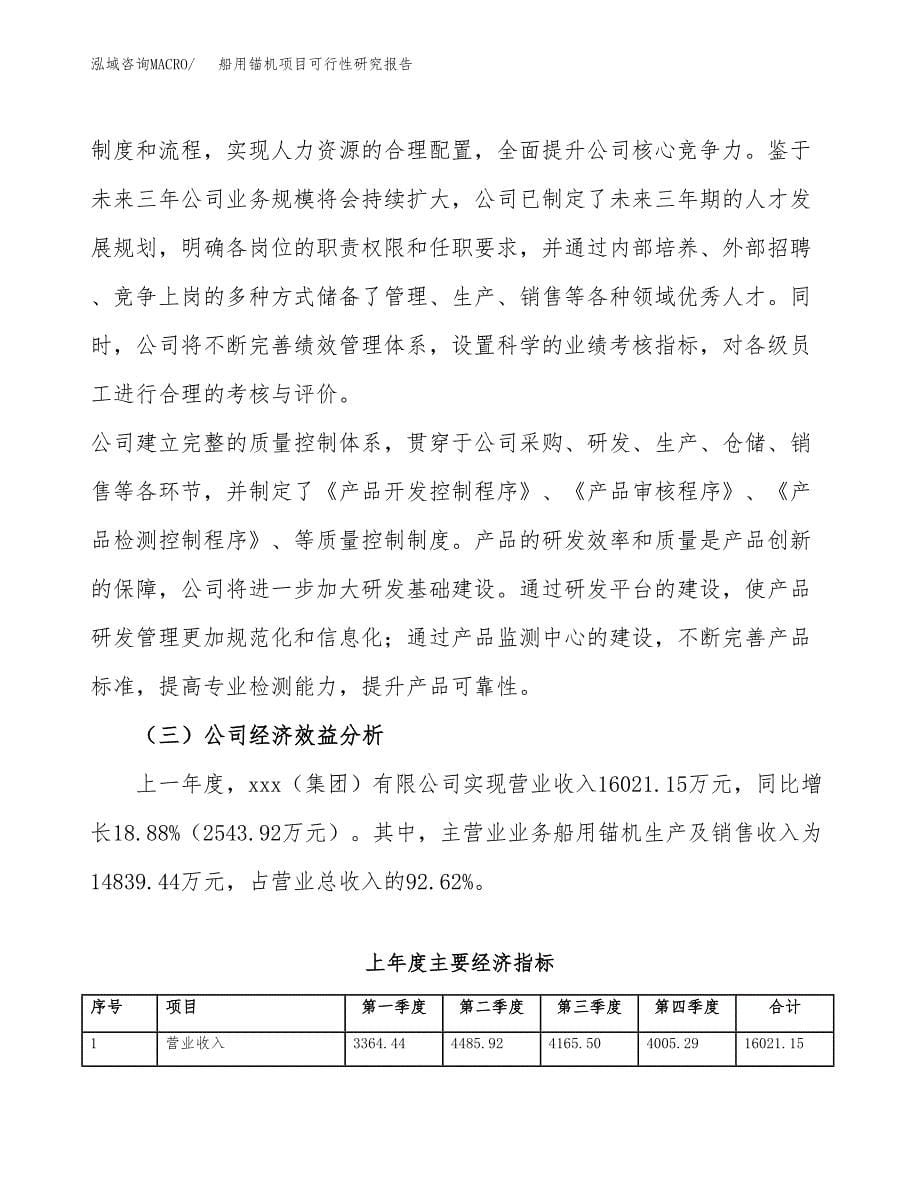 船用锚机项目可行性研究报告汇报设计.docx_第5页