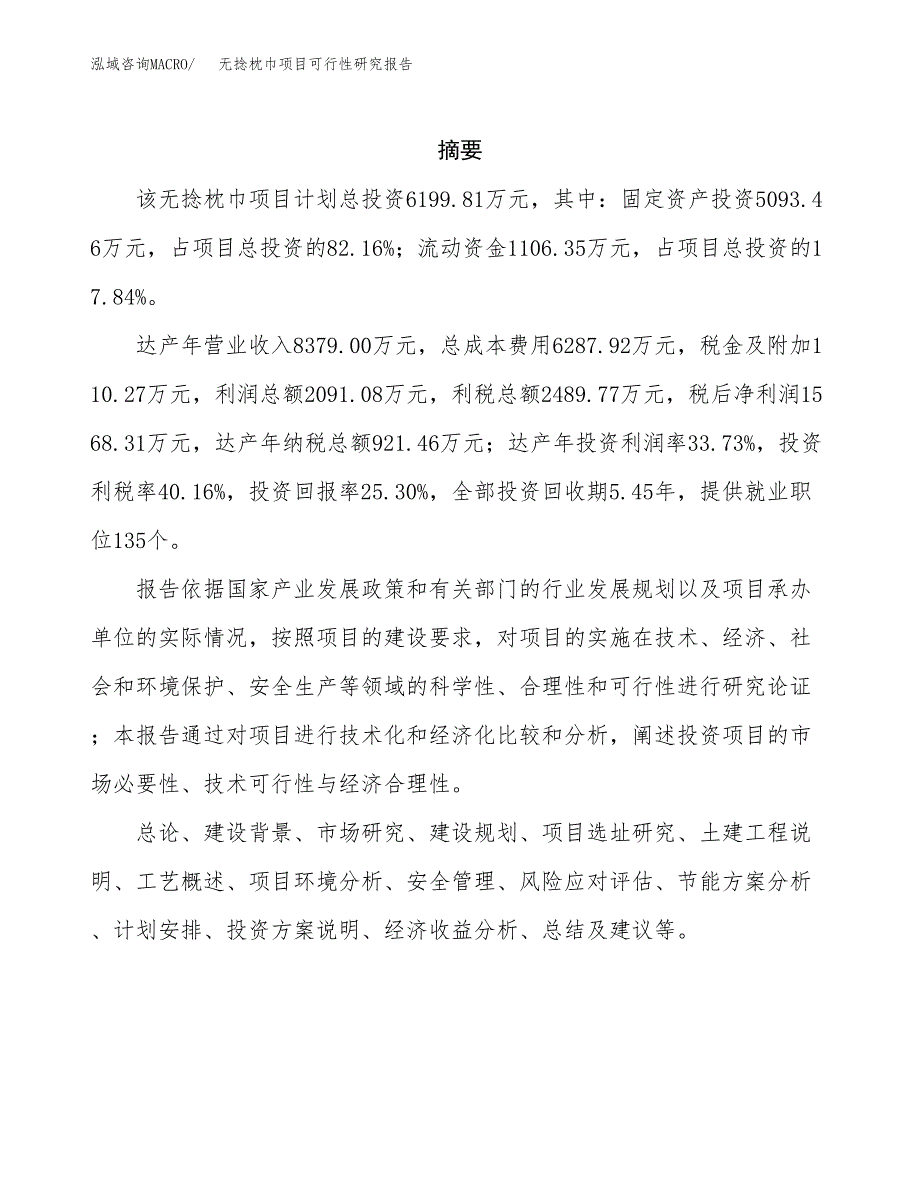 无捻枕巾项目可行性研究报告汇报设计.docx_第2页