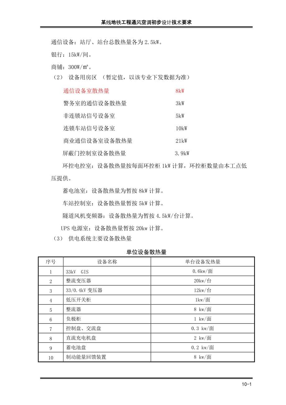 某线地铁工程通风空调初步设计技术要求(初稿)2_第2页