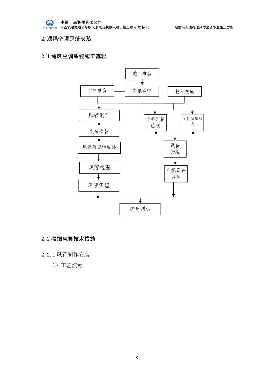 通风空调工艺工法解析_第5页