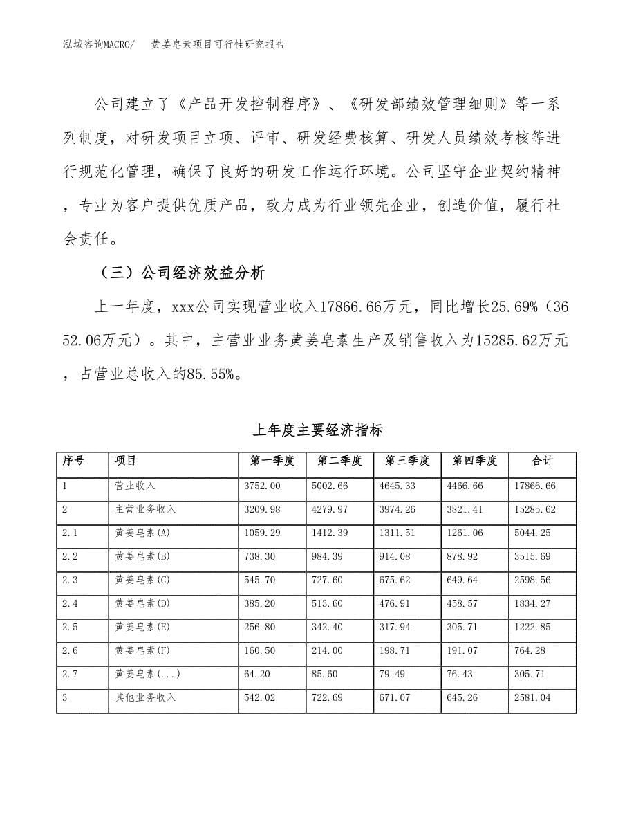 黄姜皂素项目可行性研究报告汇报设计.docx_第5页